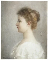 Portrait of Wilhelmina of Orange-Nassau